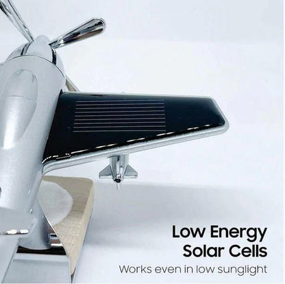 HOME BOX-Aeroplane alloy Solar Air Freshener Diffuser
