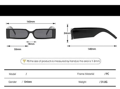HOME BOX-Black Rectangular glasses