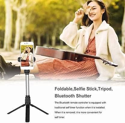 HOME BOX-Selfie Stick and Tripod XT-02 ,Bluetooth Remote Tripod.