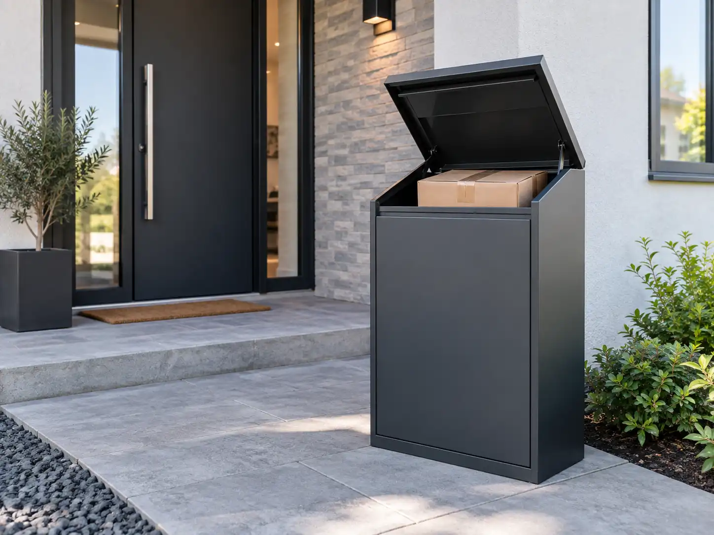 parcel box for new home package delivery