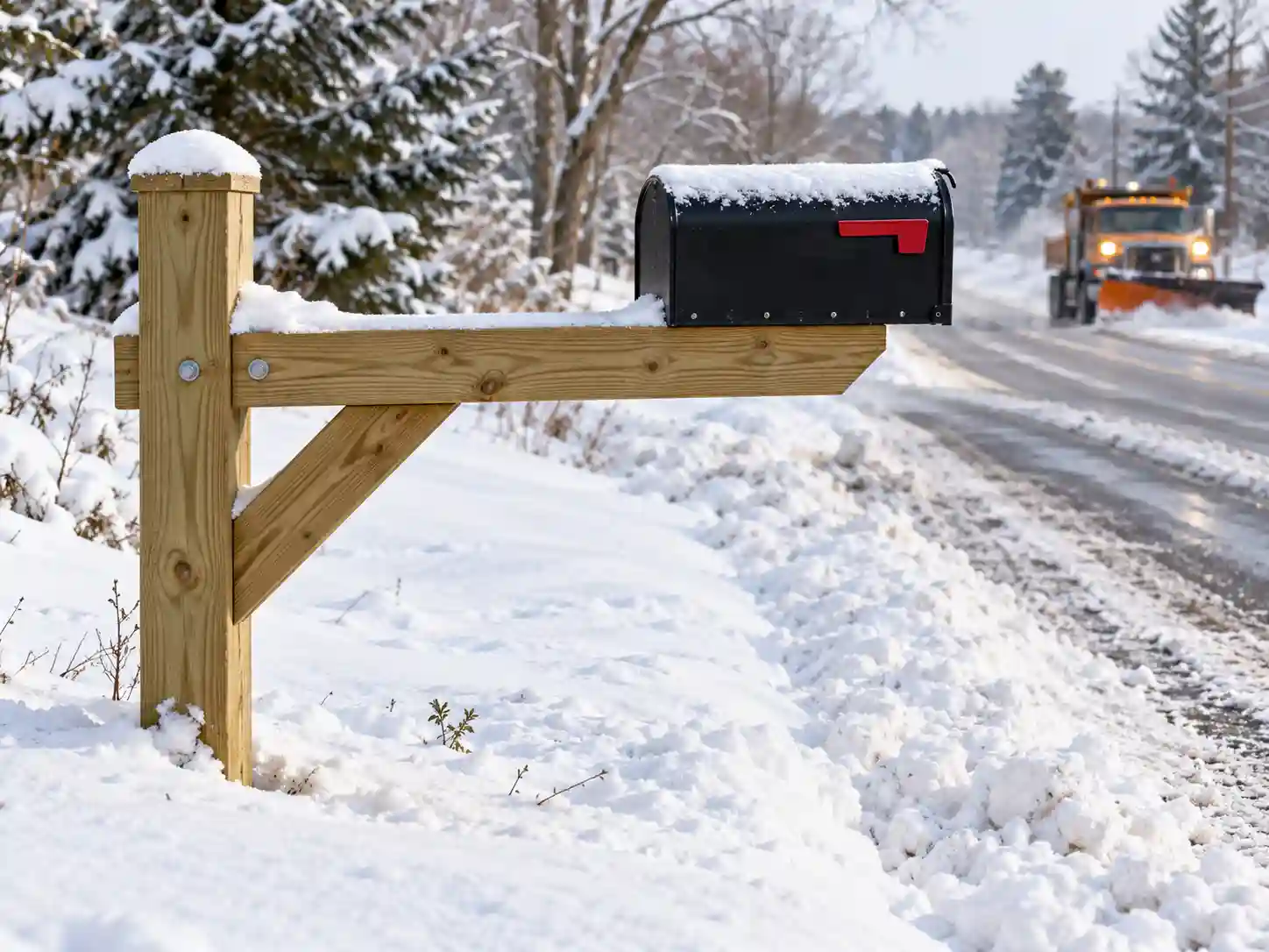 mailbox protection from snowplows