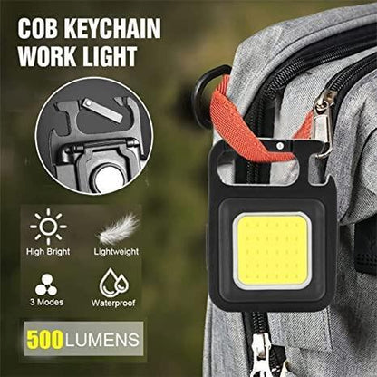 HOME BOX-Mini LED Flashlight Keychain 500 Lumen.