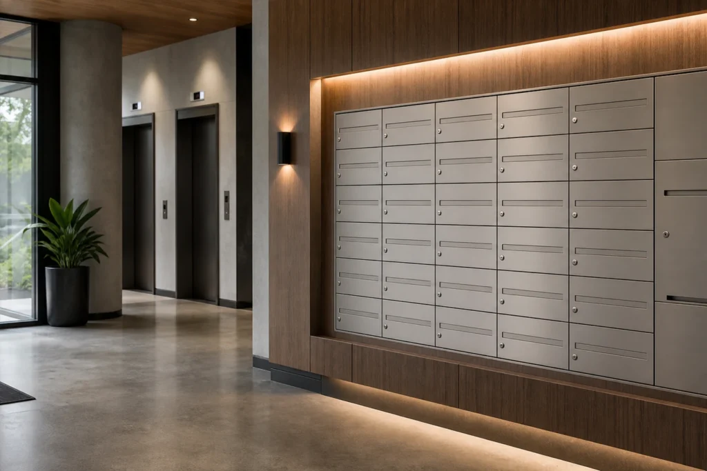 multifamily apartment custom letterbox solution