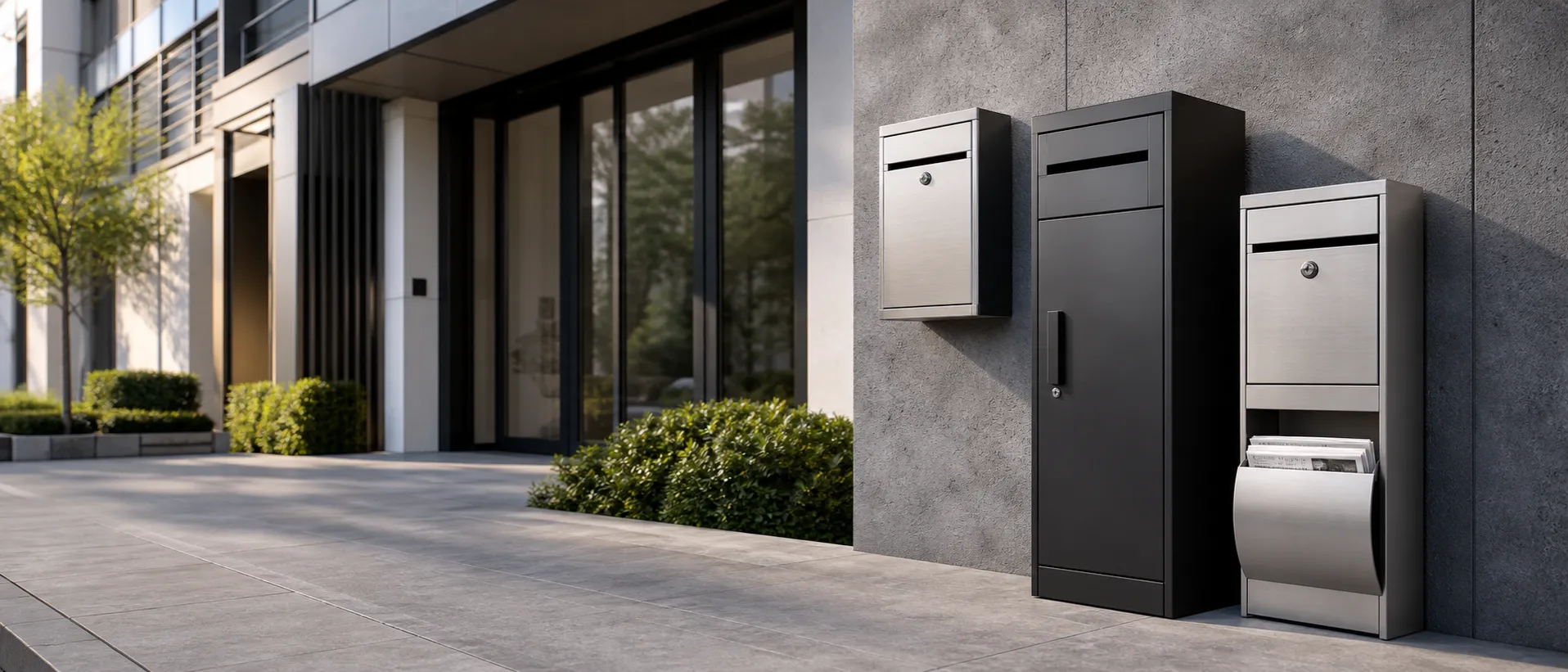 All letterboxes for daily mail, parcel receiving, newspapers, homes, offices, apartments, and custom project requirements