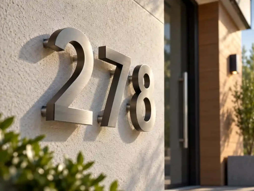 floating house numbers converted