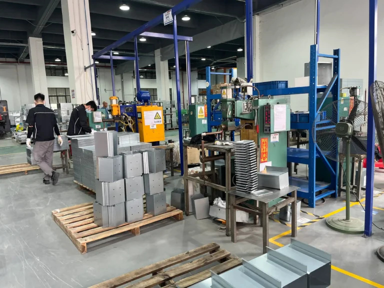 production process welding assembly
