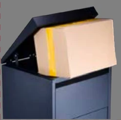 custom extra large package delivery box with sturdy base | el03
