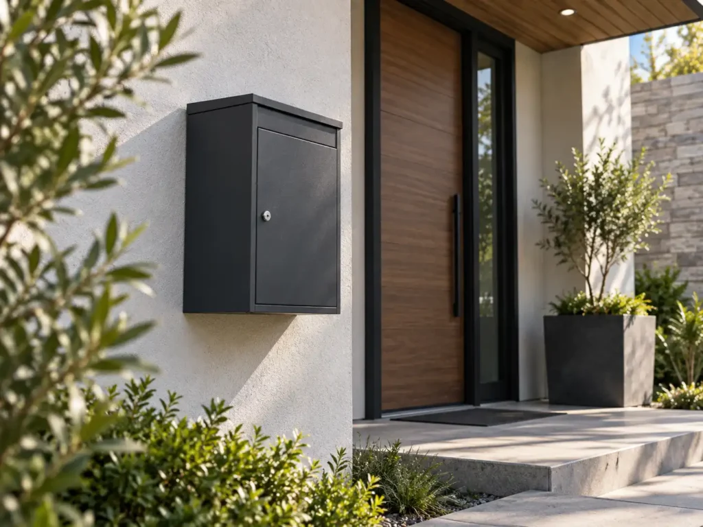 home delivery box for secure parcel receiving