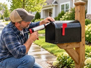 how to fix a leaking mailbox