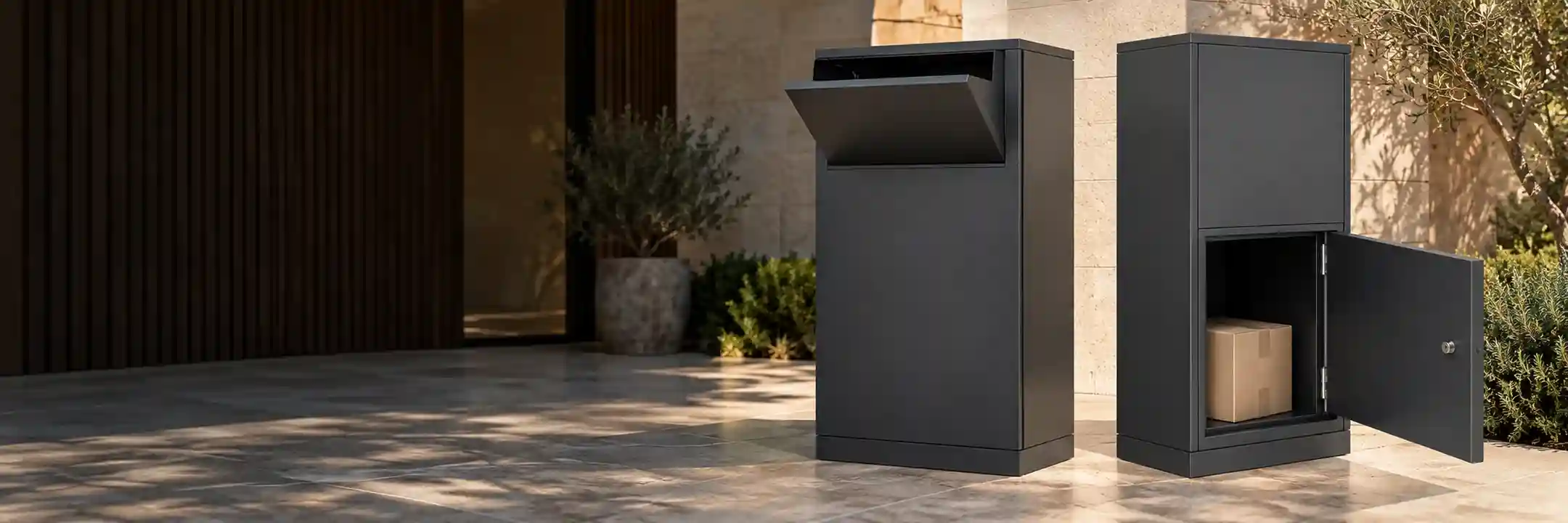 01 hero front rear access parcel drop box