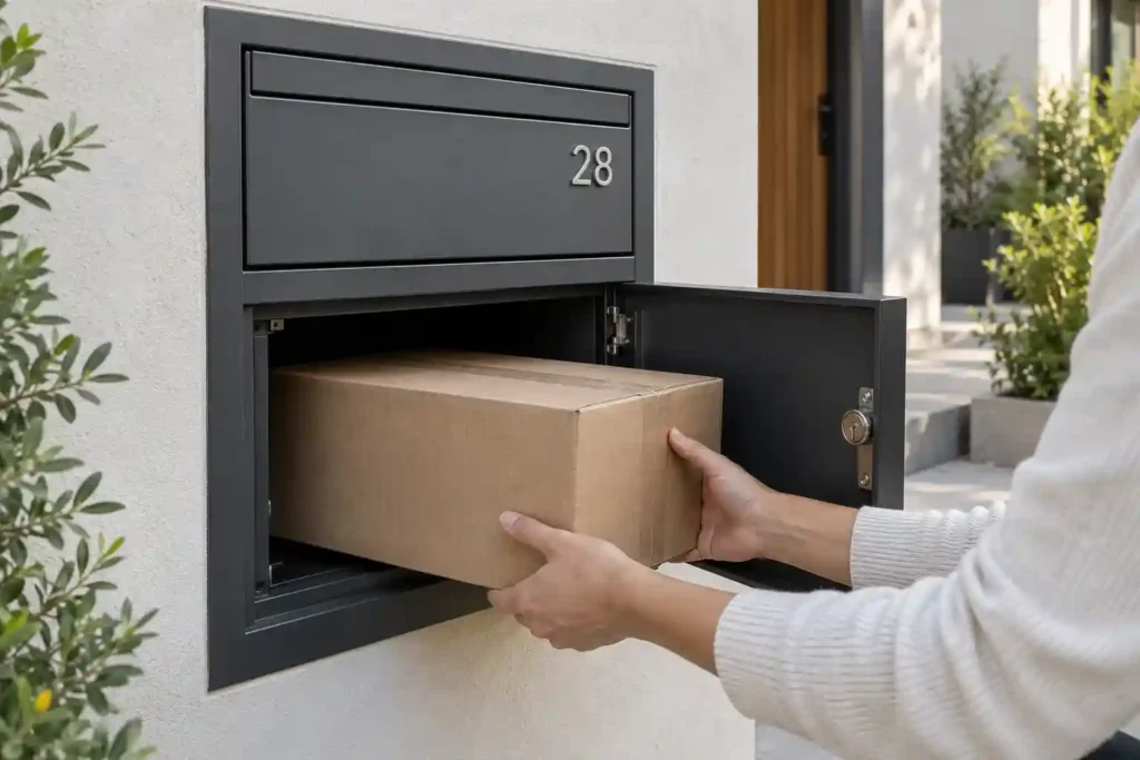 02 personalised parcel box collection