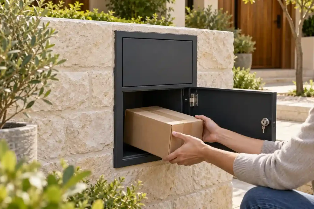 02 private rear parcel collection