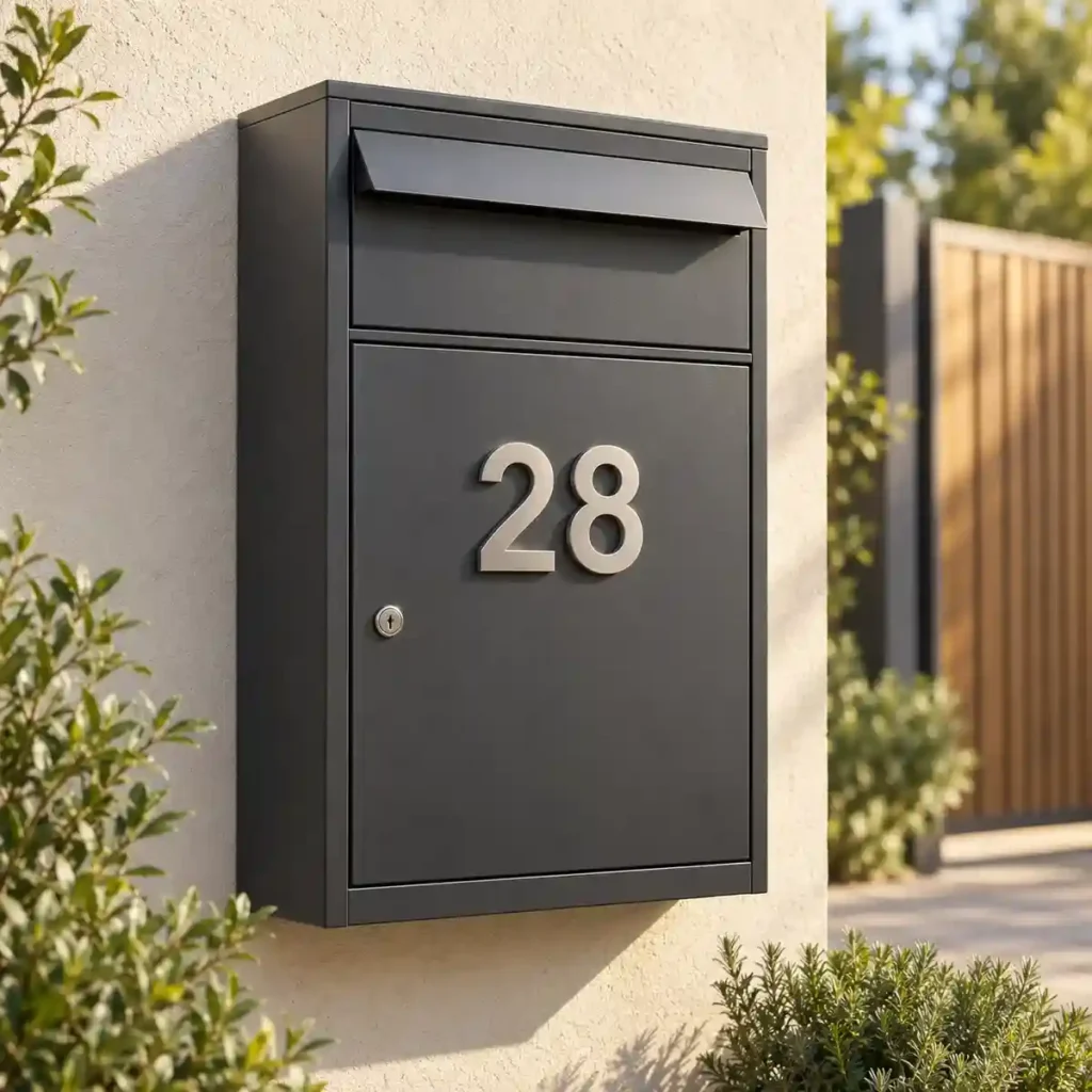 03 parcel box house numbers