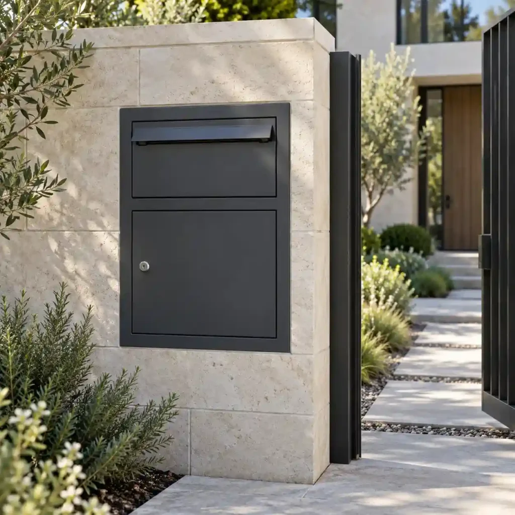 08 architectural parcel drop box