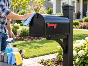 how to clean and maintain a mailbox